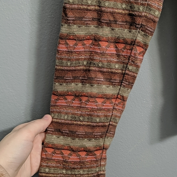 Woolrich Aztec print half zip | Size L - Picture 3 of 6